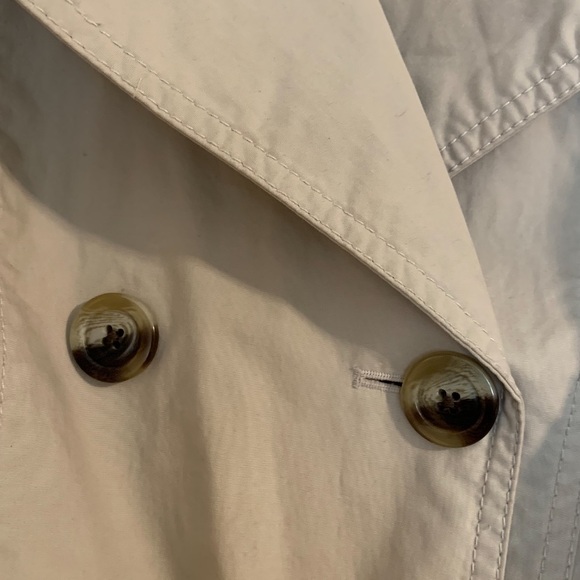 GAP Beige Double-Breasted Trench Coat - Picture 3 of 4